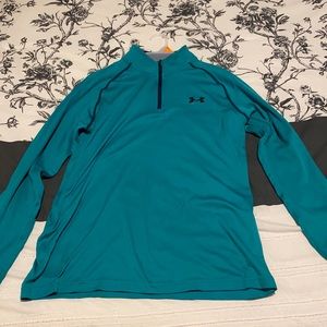 Mens Under armor quarter zip fleece heatgear